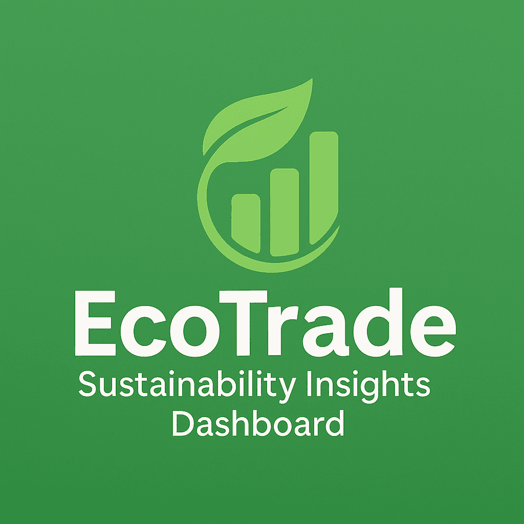 EcoTrade Sustainability Insights Dashboard